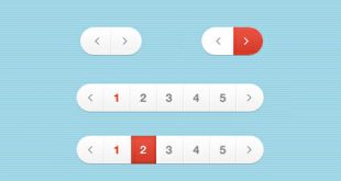 Free Page Navigation (Pagination) PSD Designs