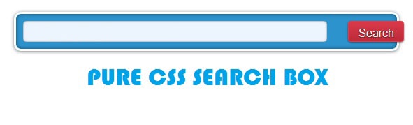 Pure Css Full Width Search Form