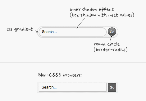 CSS3 Search Form