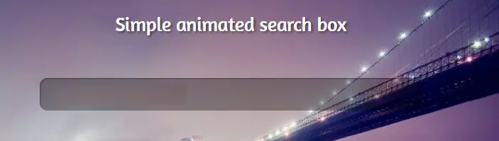 Advanced Search with Background