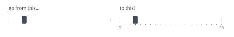 Simple jQuery input slider