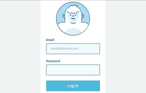 Animated SVG Avatar Login form