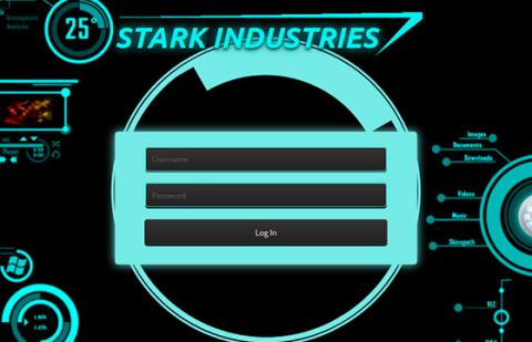 Stark Industries Login Form