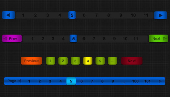 Friday Freebie Pagination PSD
