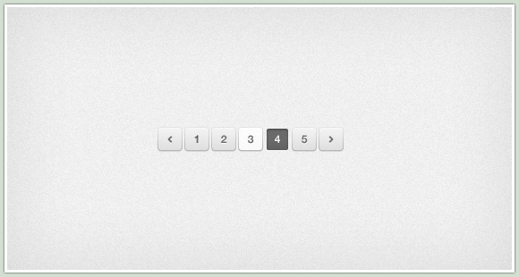 Clean and Simple Pagination PSD