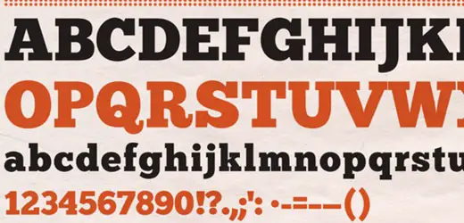 Chunk Slat Serif Typeface