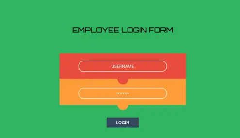 Employee Login Form