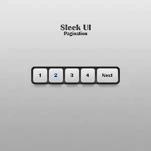 Sleek UI Pagination Design