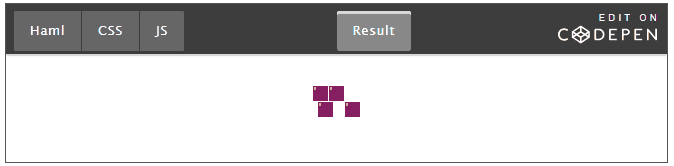 Tetris CSS Loader