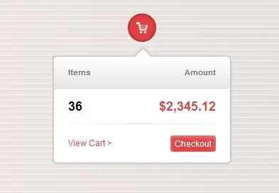 Shopcart Tooltip Css3