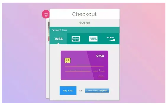 Credit Card Payment Form Design