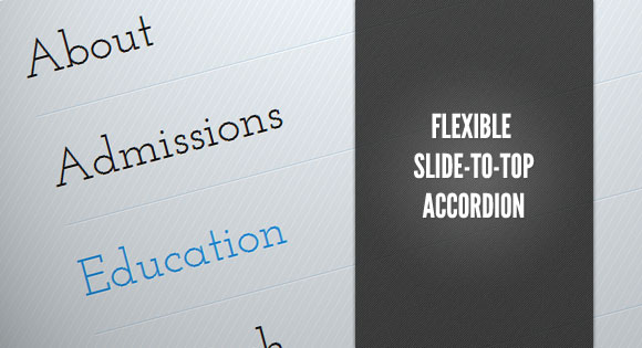 jquery accordion menu