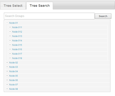 jQuery TreeSelect : Hierarchy JSON Select widget