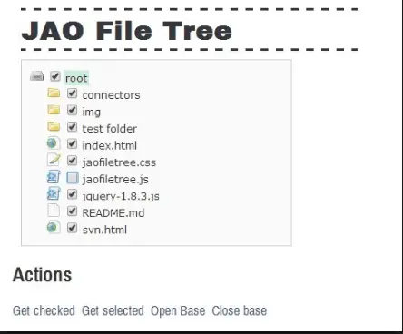 JAO File Tree : File Tree Plugin