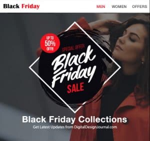 Black Friday Email Template