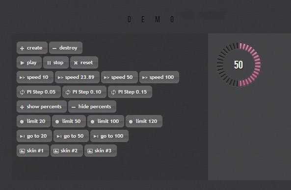 Free jQuery Circular Progress Bar