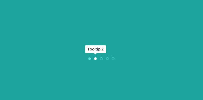 Tooltip Style Pagination HTML & CSS