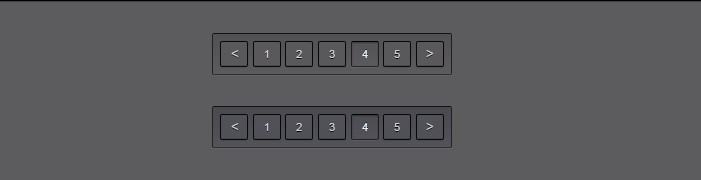 Dark Themed Pagination Template