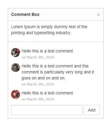 free boostrap comment box html