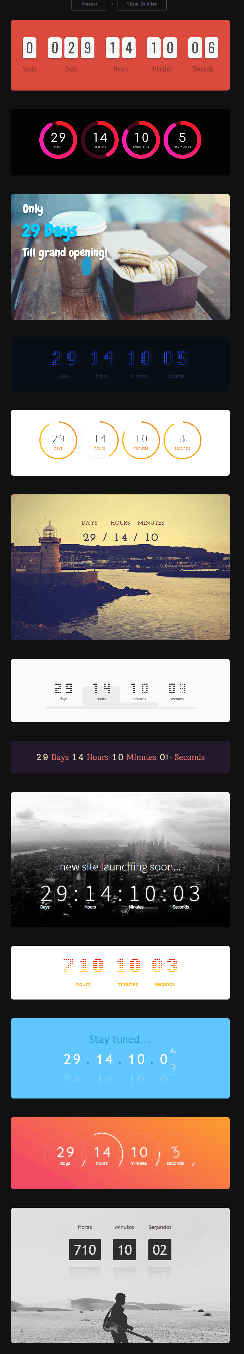 Jquery Flip Countdown Timer