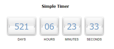 Jquery Countdown to Midnight