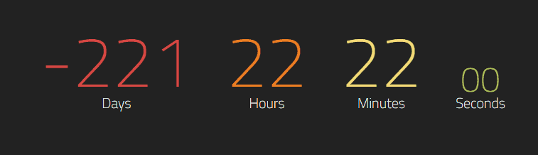 Fancy Countdown Timer Loop