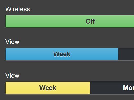 CSS Only Toggle Switches