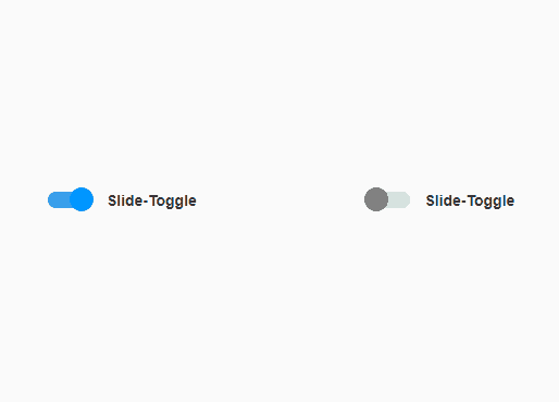 Minimal Material Design Toggle Switch