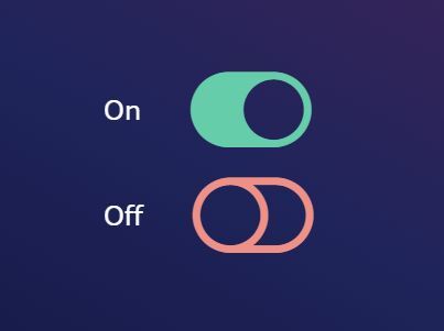 Minimalist ON/OFF Switch