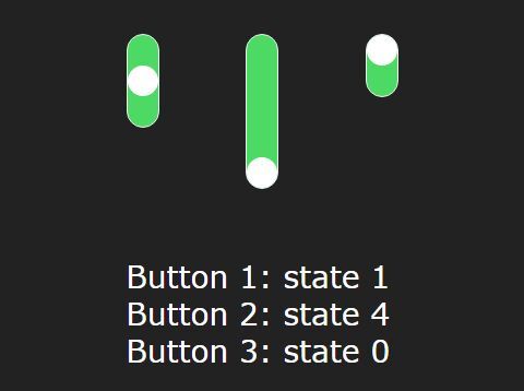 Multi-state( 2 State, 3 State, 4 State) Toggle Switch CSS