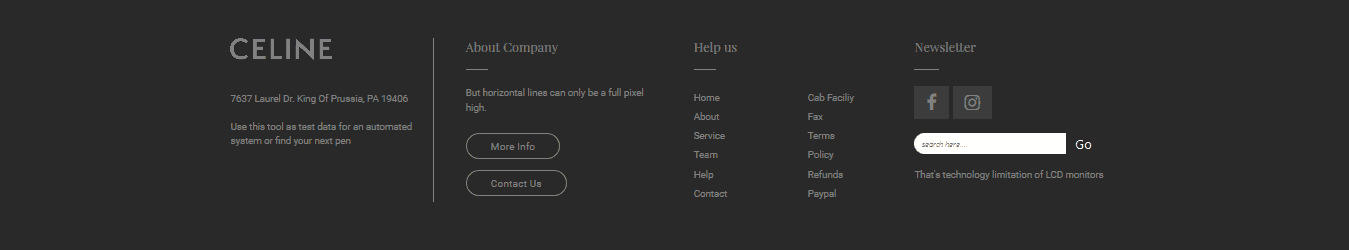 60 Free Responsive Footer Html Templates Digital Design Journal