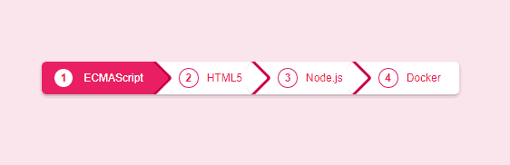 Material Design Color CSS Breadcrumbs