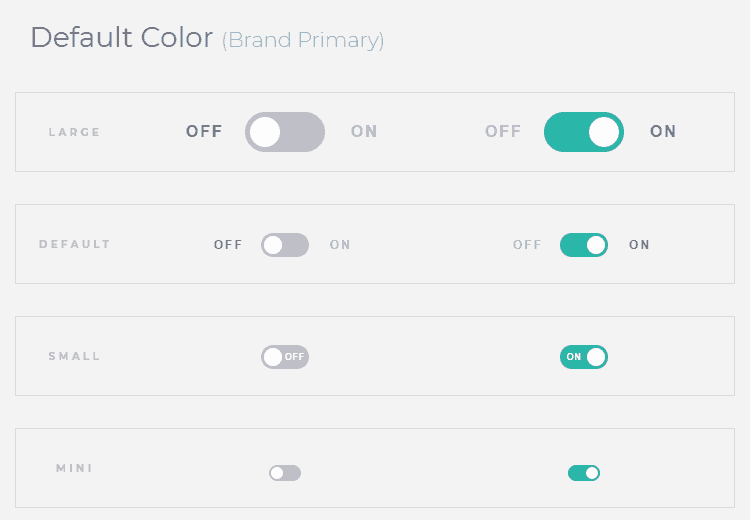 Bootstrap Button Toggle (On/Off Switch) CSS