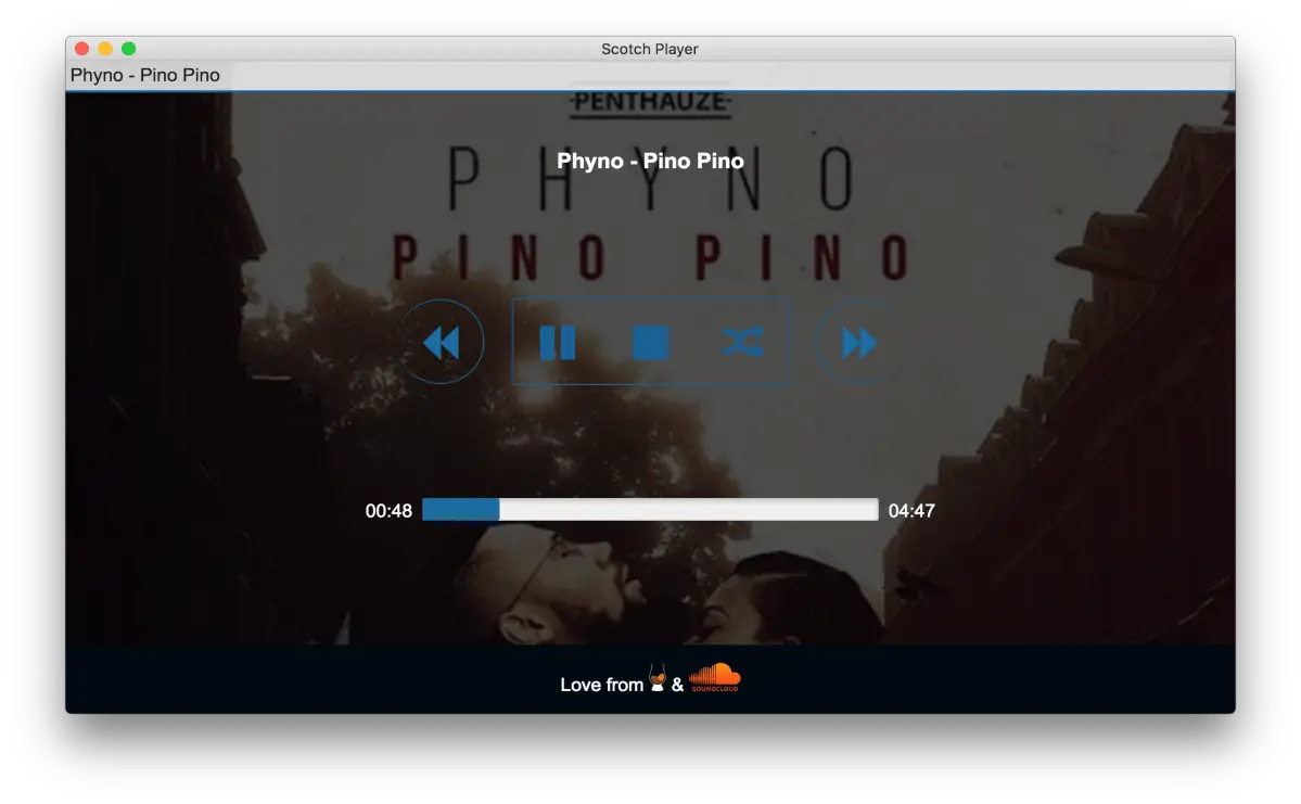 Scotch Music Player Continuous Background Music