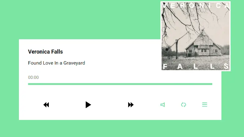 Simple Responsive Music Player With Jquery