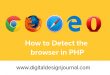 php detect browser