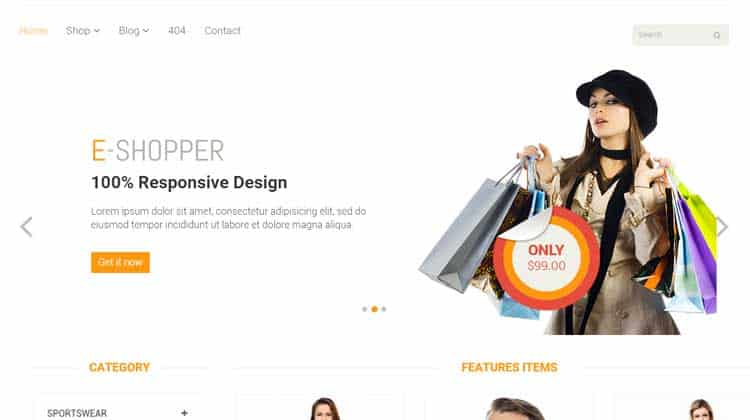 E-Shopper-HTML-Template