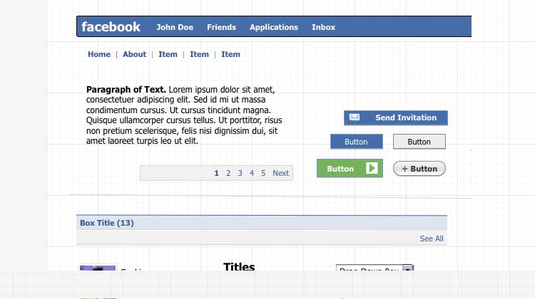 Facebook-Applications-Stencil-Kit