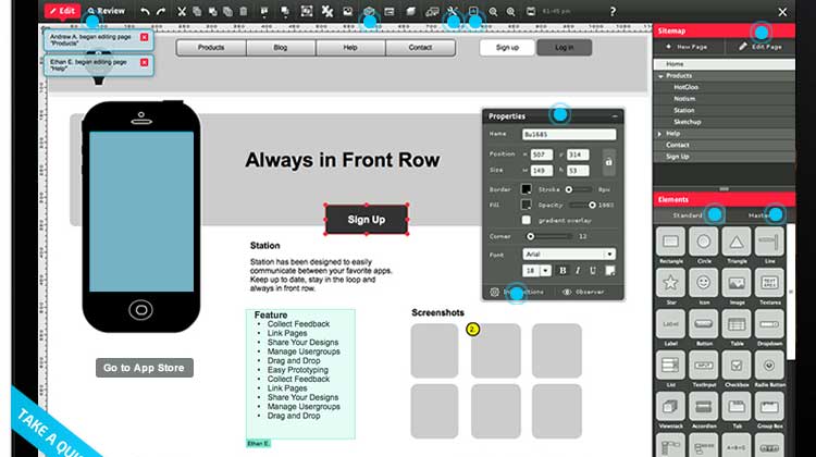 HotGloo-Wireframe-tool