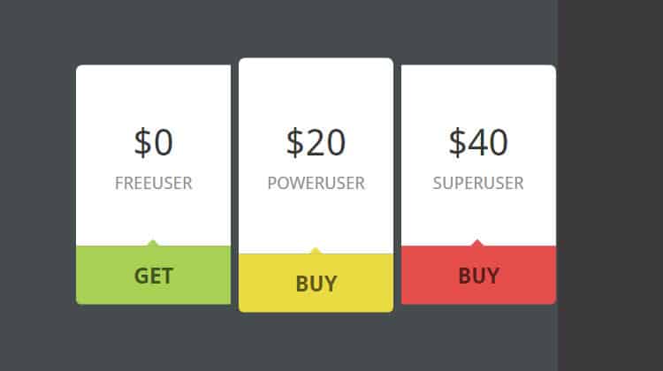 Mini-Pricing-Table