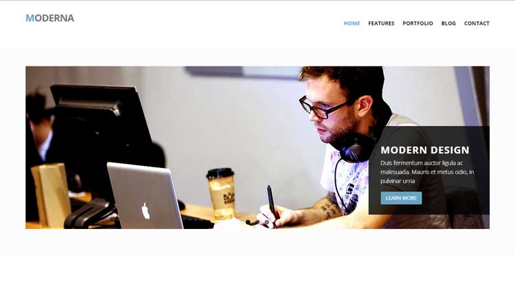 Modern-Bootstrap-Template