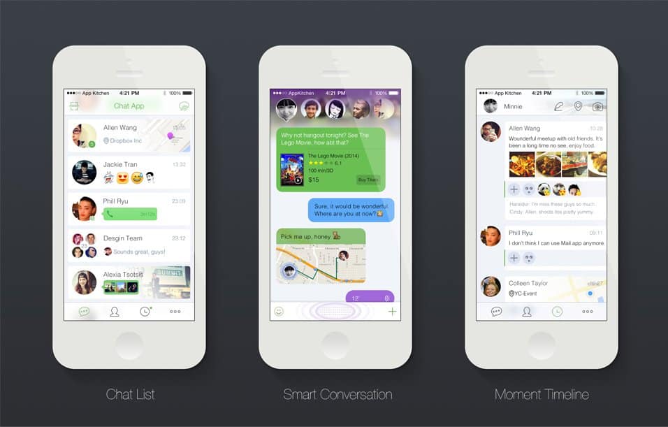 Smart Chat App PSD Tutorial