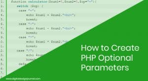 PHP Optional Parameters
