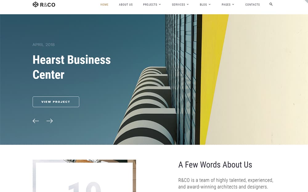 R&Co - Multipage Business Center HTML Template