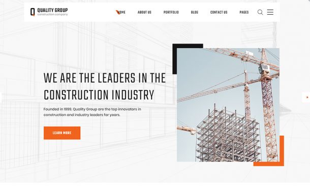 15 Best HTML5 Construction Company Website Templates