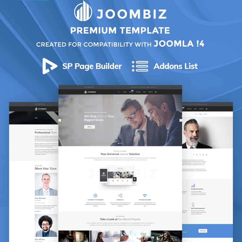 Joombiz - Efficient Business Joomla Theme