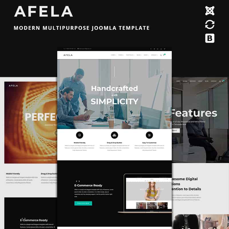 Afela - Flexible Multipurpose Joomla Design