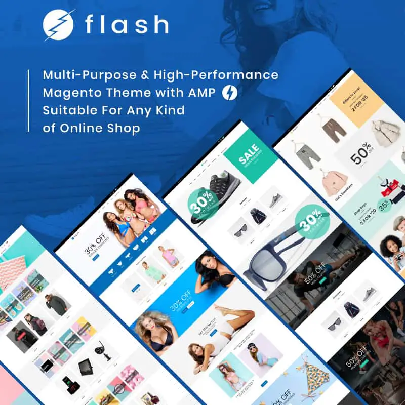 Flash - Multi-Purpose & High-Performance Magento Theme