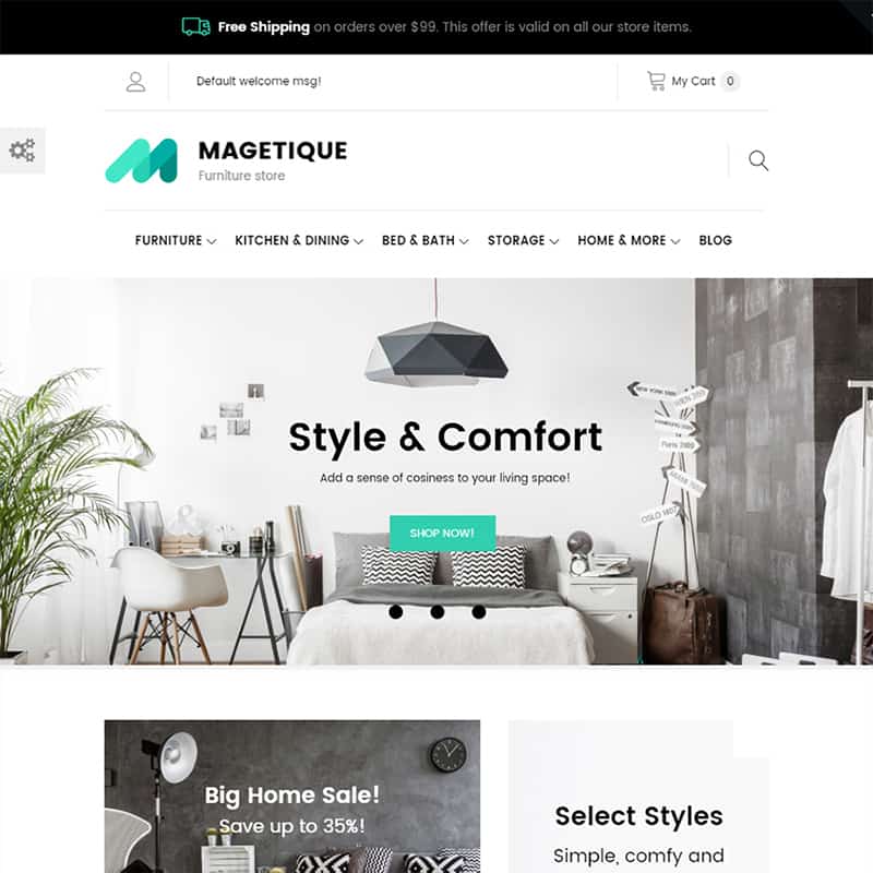 Magetique - AMP-Ready Multipurpose Magento 2 Theme