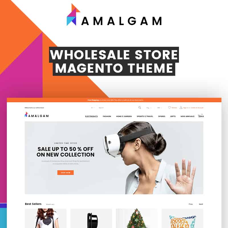 Amalgam - Wholesale Magento Theme